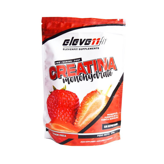 Creatina Monohidrato Eleven Fit 300g - Fresa