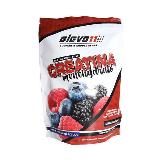 Creatina Monohidrato Eleven Fit 300g - Frutas del Bosque