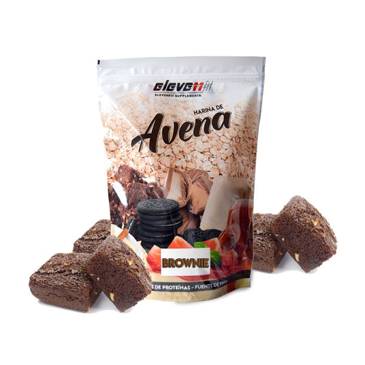 Harina de Avena Eleven Fit 1kg - Brownie