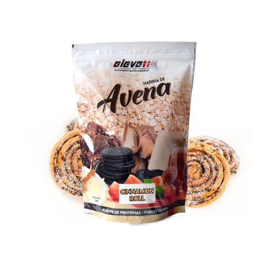 Harina de Avena Eleven Fit 1kg - Cinamon Roll