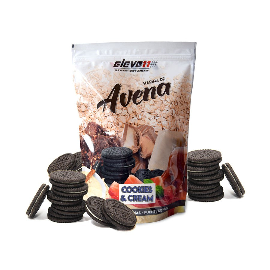 Harina de Avena Eleven Fit 1kg - Cookies and Cream