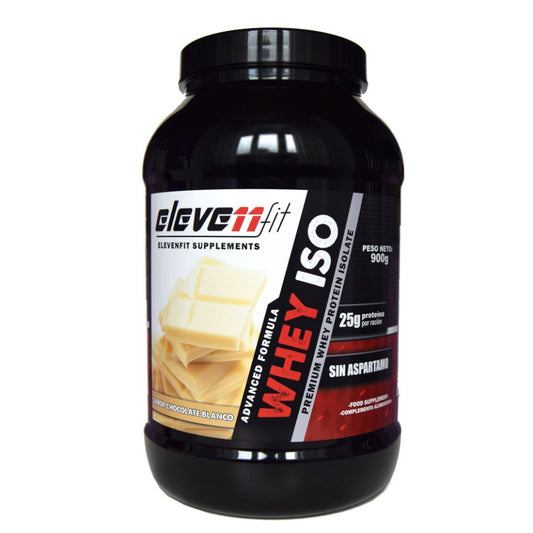 Proteina Whey Iso Eleven Fit 900g – Chocolate Blanco