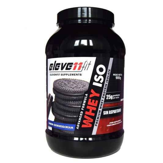 Proteina Whey Iso Eleven Fit 900g – Cookies and Cream