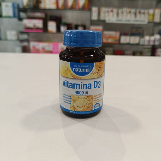 Vitamina D3 (60 cápsulas)